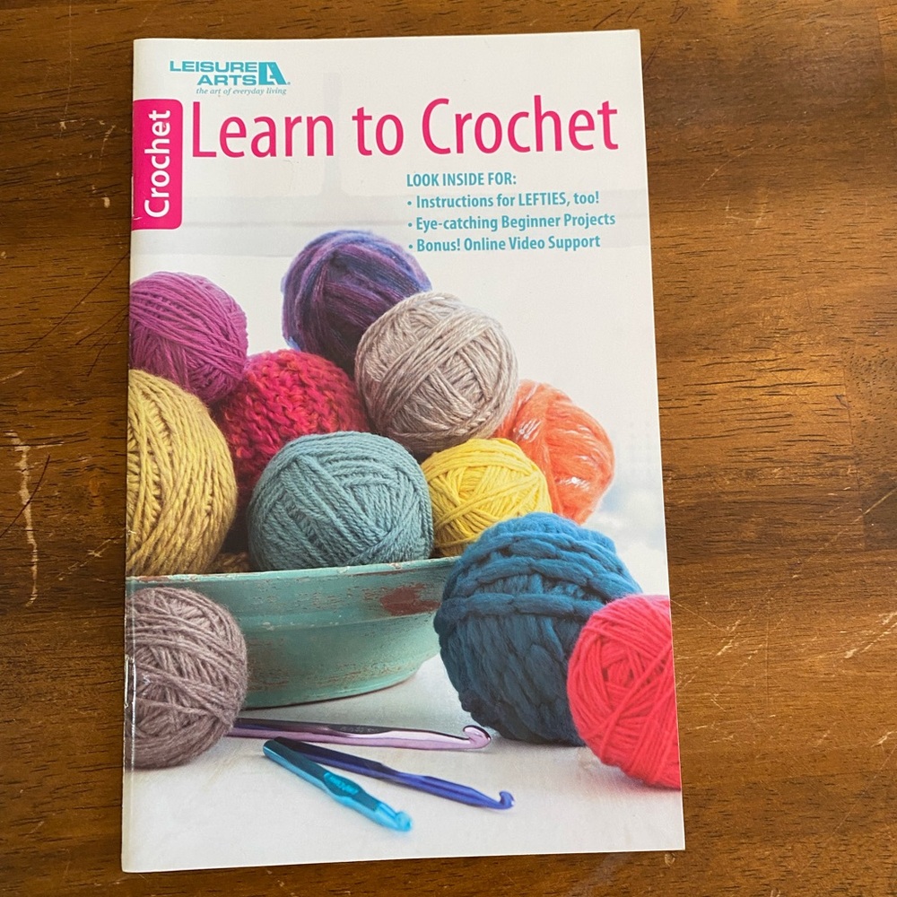 Learn to crochet book